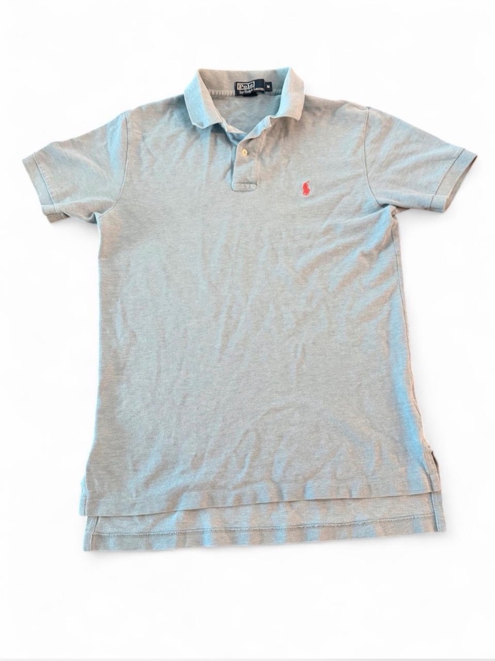 Ralph Lauren Polo Sweater - Light Blue with Navy Label